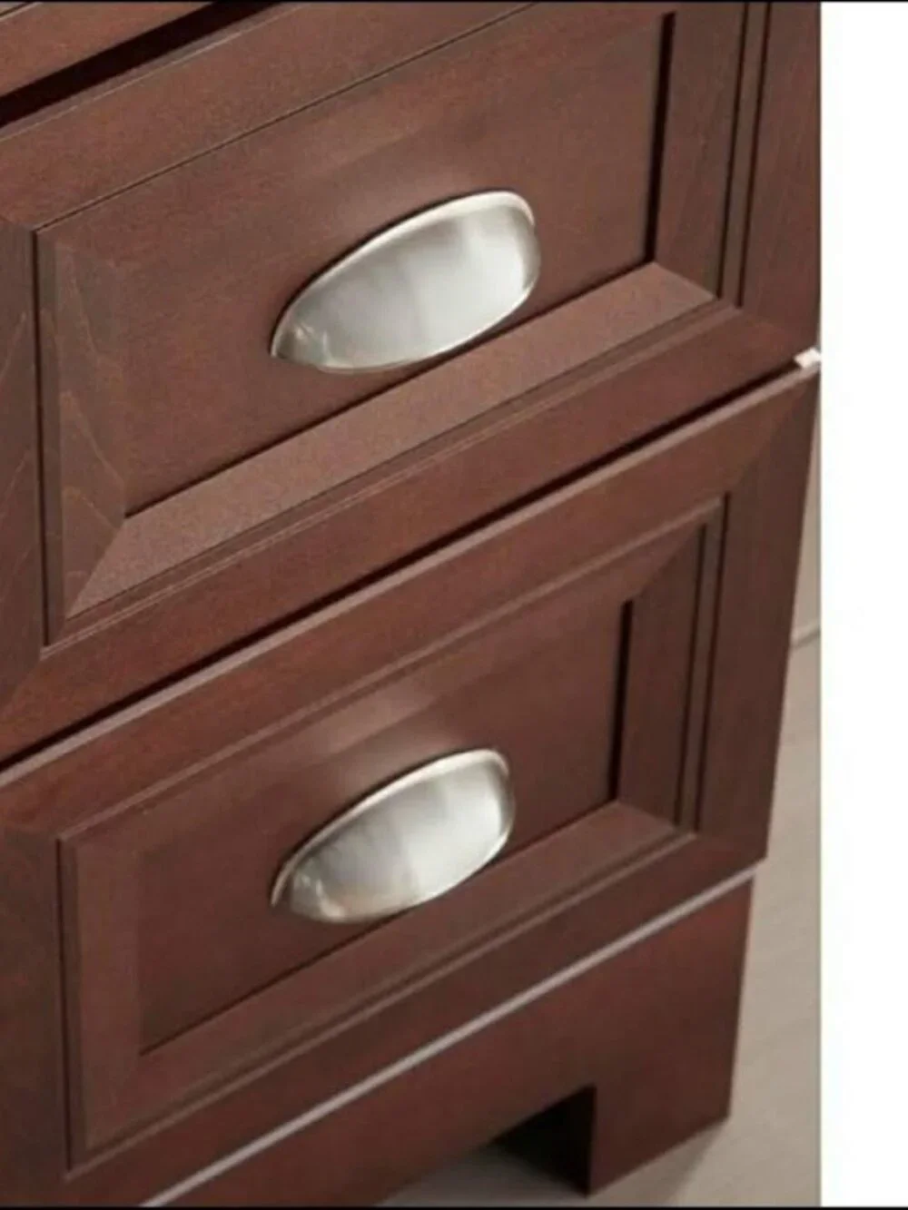 New 20 PACK SET Drawer Kitchen Cabinets Pull Cup Bin Hardware Pulls Handles Hand